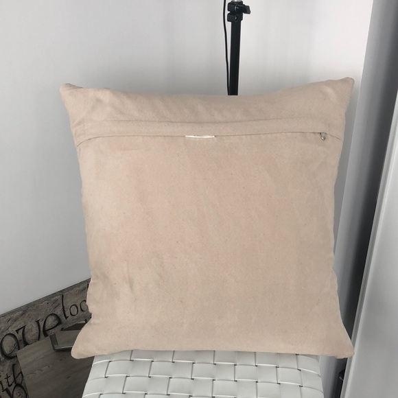 Z Gallerie Natural Cowhide Accent Pillow - Picture 3 of 3